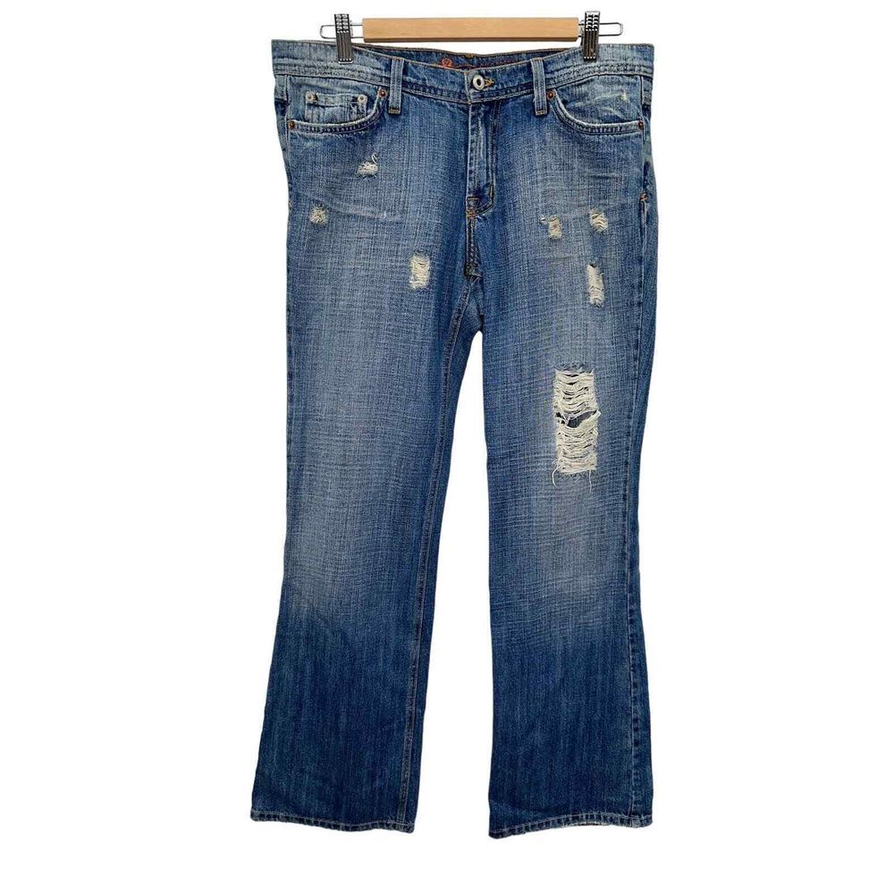 Plastic by GLY Distressed Bootcut Jeans Women's / Juniors Size 11